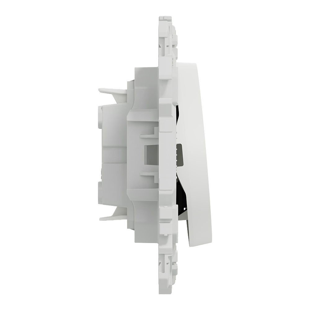 Odace va-et-vient ou poussoir blanc